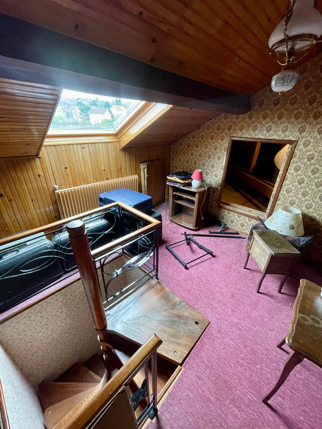 vidage de maison – avant